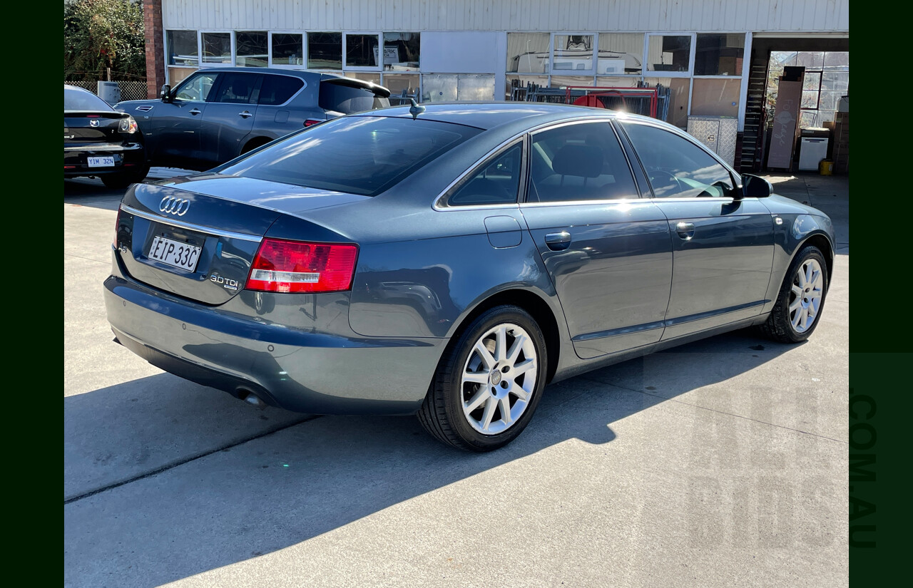 6/2006 Audi A6 3.0 TDi Quattro 4F 4d Sedan Grey 3.0L