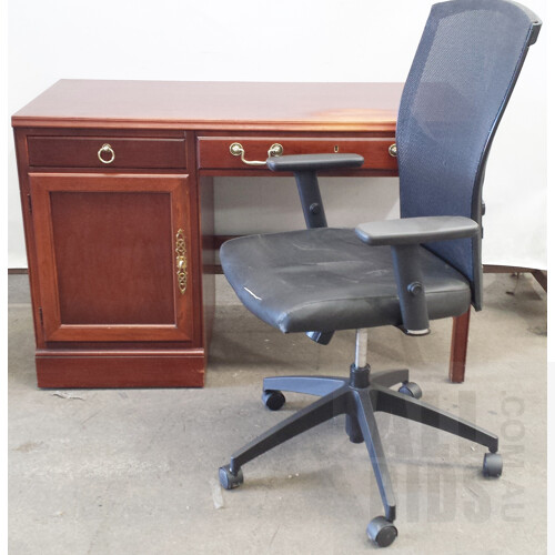Drexel Heritage Writing Desk and Gaslift Chair
