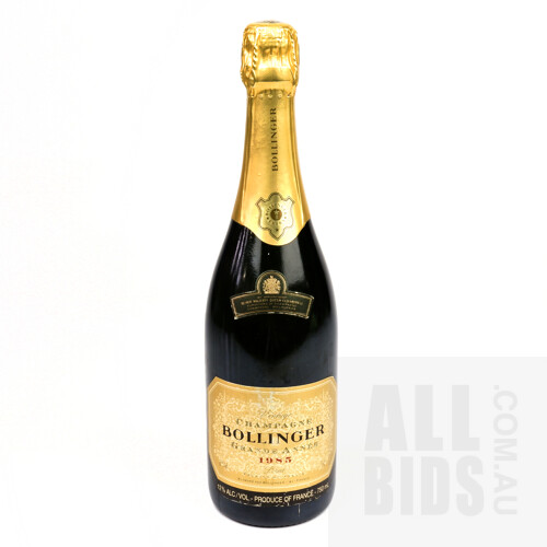 Bollinger Grande Annee Champagne, 1985, 750ml
