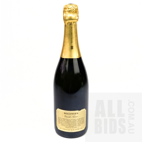 Bollinger Grande Annee Champagne, 1985, 750ml