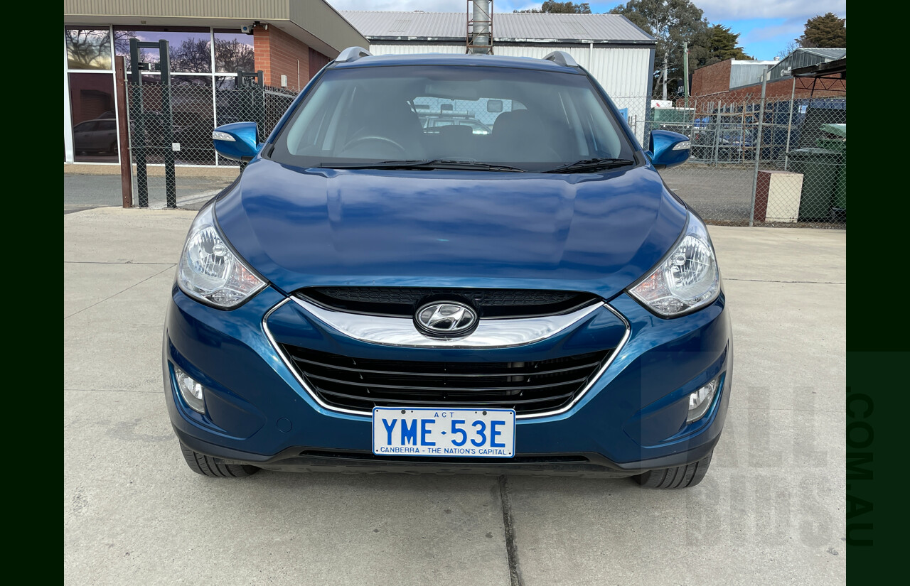 9/2011 Hyundai Ix35 Elite (awd) LM MY11 4d Wagon Blue 2.0L