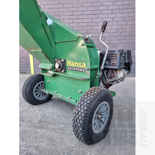 Hansa C13 Chipper and Plant Trailer Combination  VIN: 6TAND9AUT91003995, Registration T2049H (ACT)
