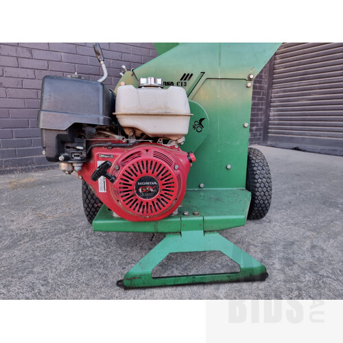 Hansa C13 Chipper and Plant Trailer Combination  VIN: 6TAND9AUT91003995, Registration T2049H (ACT)