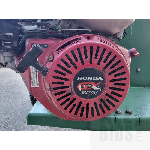 Hansa C13 Chipper and Plant Trailer Combination  VIN: 6TAND9AUT91003995, Registration T2049H (ACT)