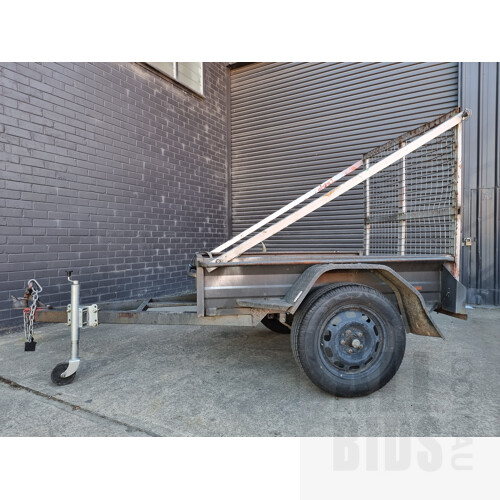 Hansa C13 Chipper and Plant Trailer Combination  VIN: 6TAND9AUT91003995, Registration T2049H (ACT)