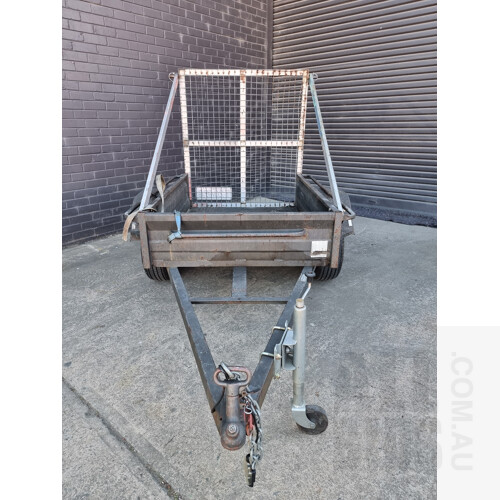 Hansa C13 Chipper and Plant Trailer Combination  VIN: 6TAND9AUT91003995, Registration T2049H (ACT)