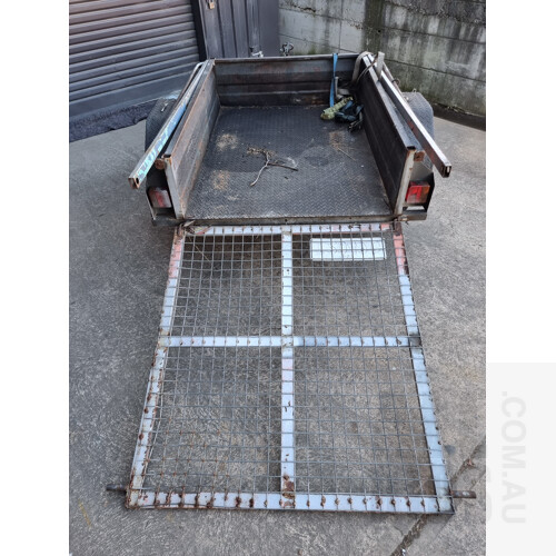 Hansa C13 Chipper and Plant Trailer Combination  VIN: 6TAND9AUT91003995, Registration T2049H (ACT)
