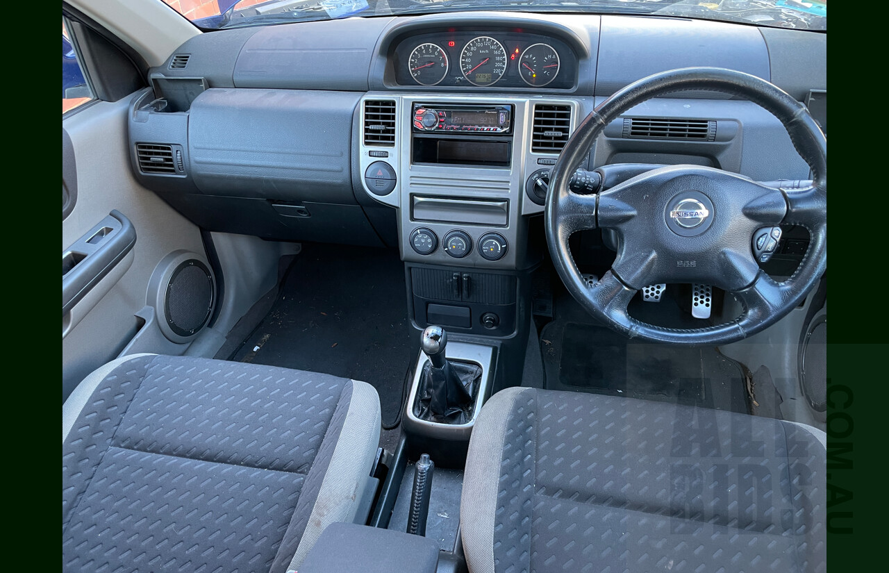 3/2005 Nissan X-Trail Ti (4x4) T30 4d Wagon Blue 2.5L