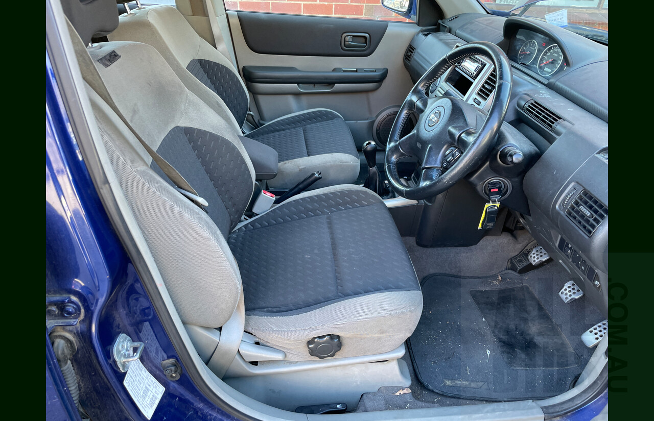 3/2005 Nissan X-Trail Ti (4x4) T30 4d Wagon Blue 2.5L