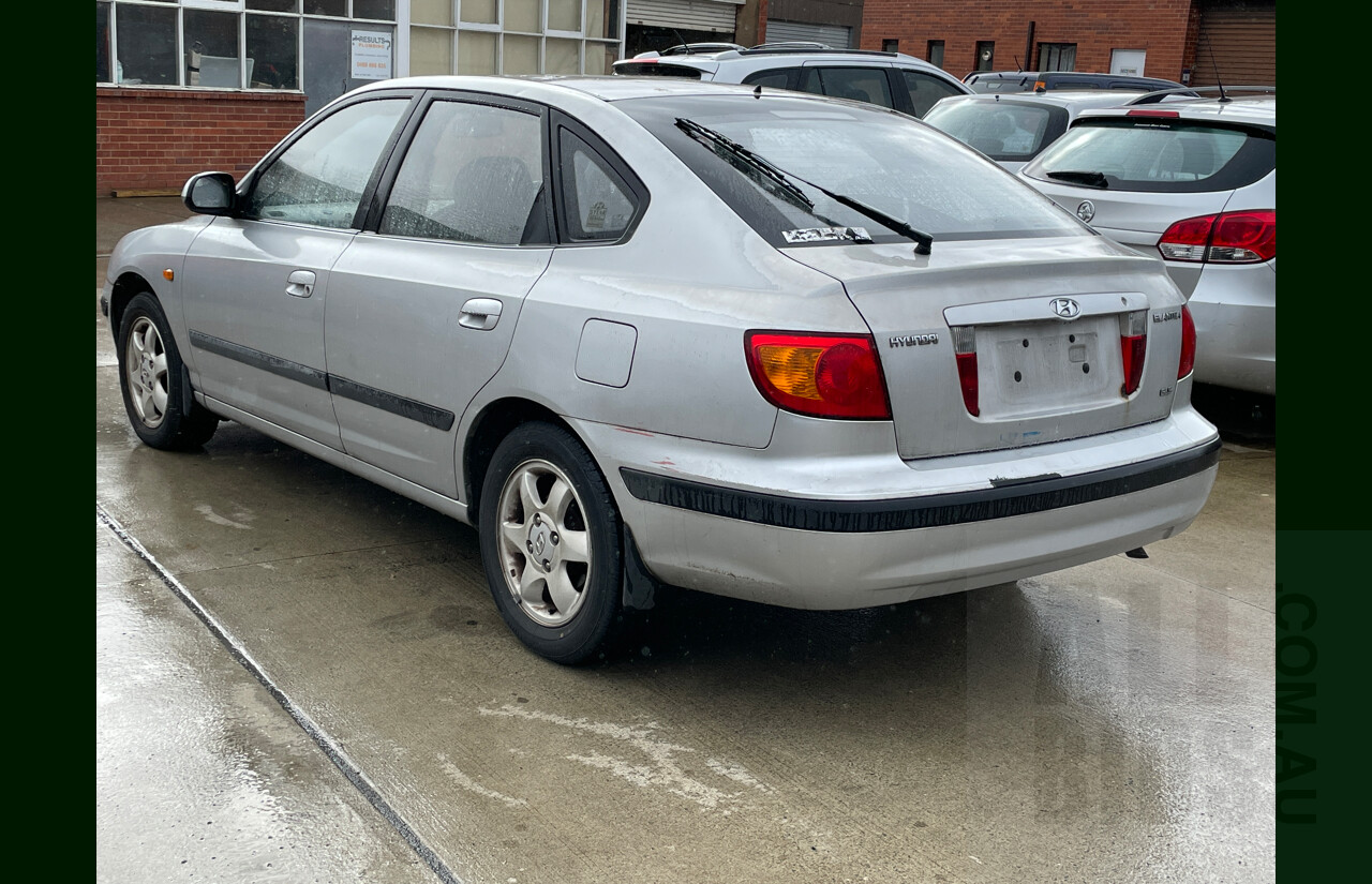 12/2001 Hyundai Elantra GLS XD 5d Hatchback Silver 2.0L