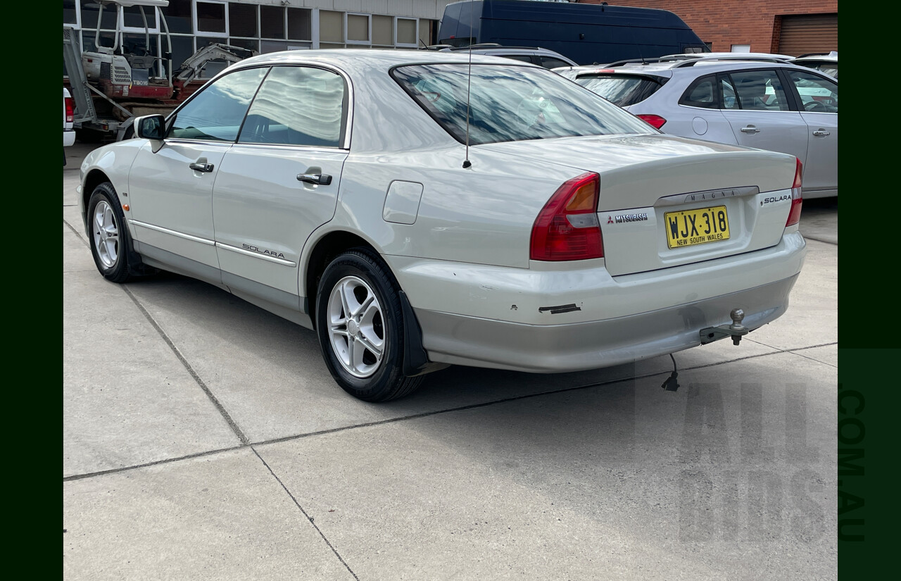 7/1999 Mitsubishi Magna Solara TH 4d Sedan White 3.5L