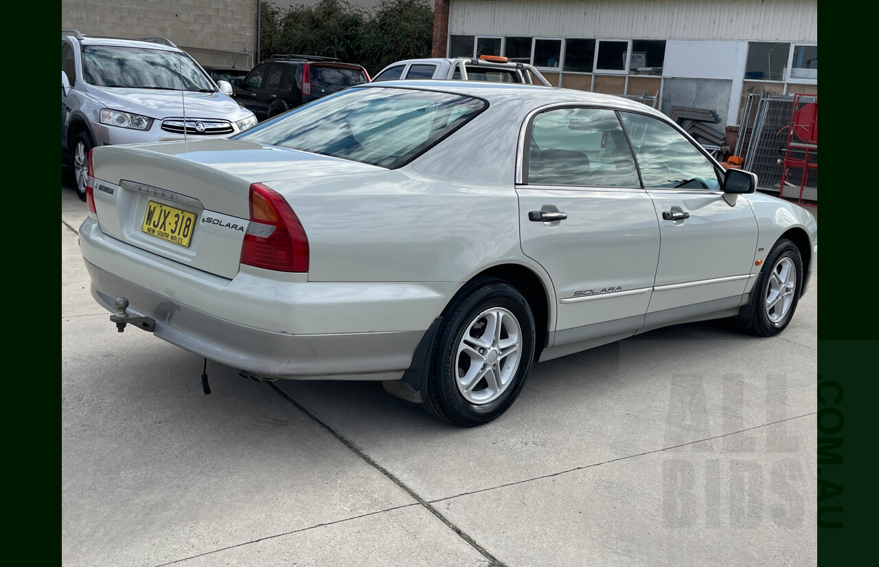 7/1999 Mitsubishi Magna Solara TH 4d Sedan White 3.5L