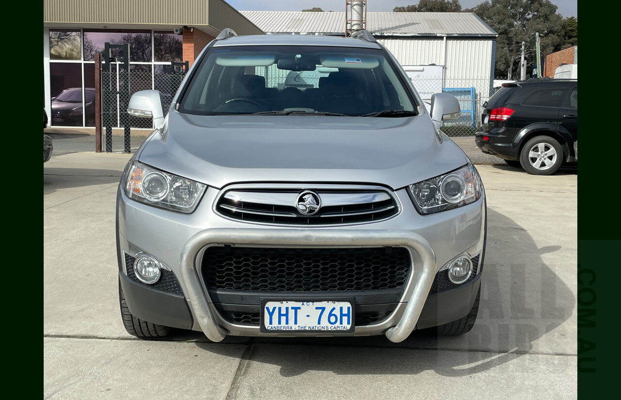 10/2011 Holden Captiva 7 LX (4x4) CG SERIES II 4d Wagon Silver 3.0L