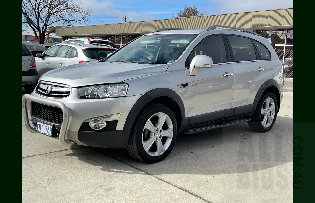 10/2011 Holden Captiva 7 LX (4x4) CG SERIES II 4d Wagon Silver 3.0L