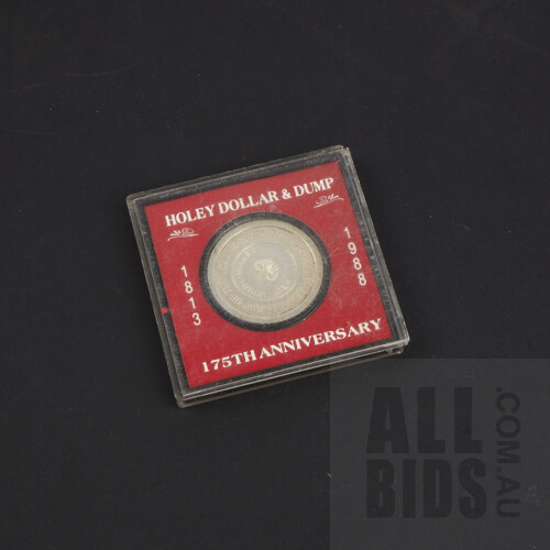1988 Holey Dollar in Case
