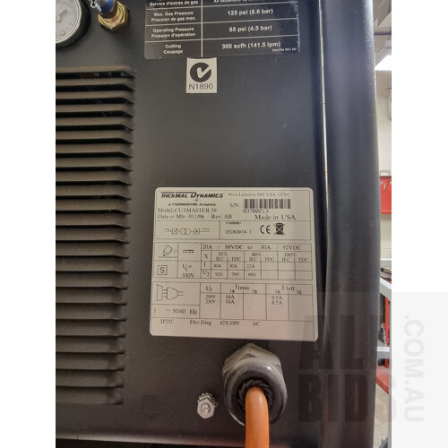 Thermal Dynamics Cutmaster 38 Plasma Cutter