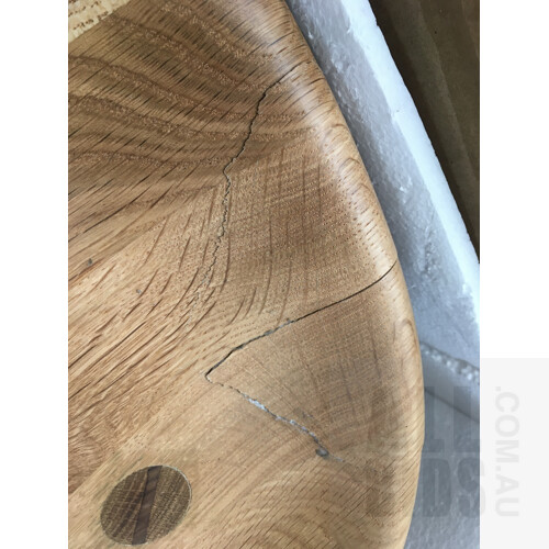 Matt Blatt Saddle Stool 65cm (Oak) - ORP $369.00