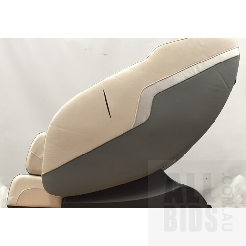 Kogan S1 Zero-Gravity Heated Shiatsu Massage Recliner Chair (Grey) - ORP $829