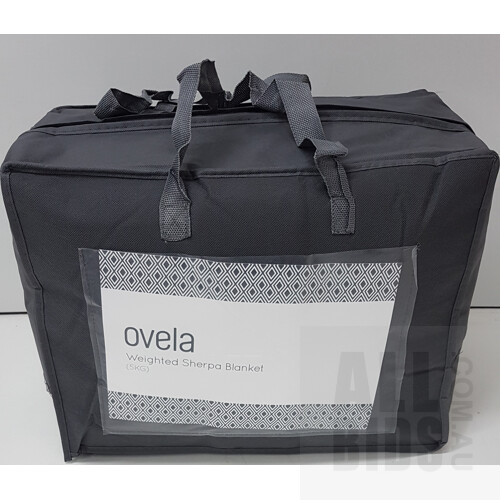 Ovela Weighted Sherpa Blanket (5 KG)