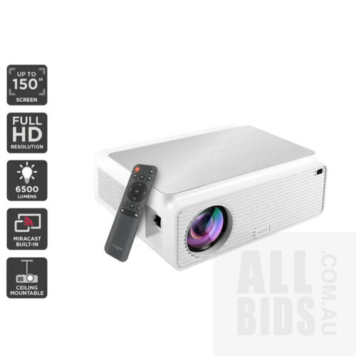 Kogan 6500 Lumens Full HD Wi-Fi Projector (S900) - ORP $359.00