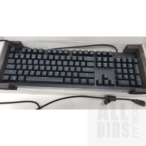 Kogan GK9 RGB Gaming Keyboard and Kogan Full RGB Mechanical Keyboard (Red Switch) - Lot of 2