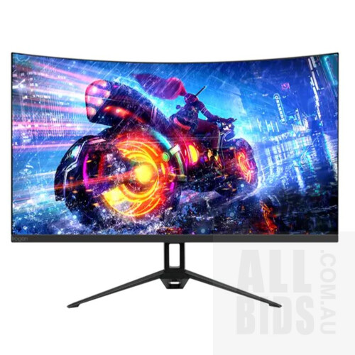 Kogan 24" Curved Full HD 75Hz FreeSync Gaming Monitor (1920 x 1080) - ORP $199.00