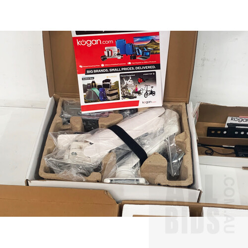 Assorted Computer Kogan Brand Accessories Laptop Stands, Moniter Mounts in Original Boxes - Lot of 5 - ORP $187.95