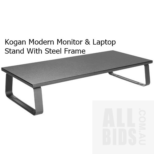 Assorted Computer Kogan Brand Accessories Laptop Stands, Moniter Mounts in Original Boxes - Lot of 5 - ORP $187.95