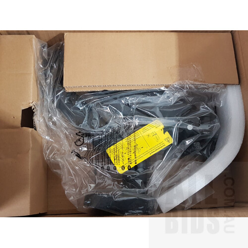Kogan Full Motion Gas Spring Single Monitor Mount (Ostia Series - Black) - Lot of 2 - ORP $88.00