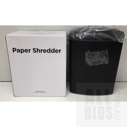 Kogan Cross Cut 10 Sheet Paper Shredder - ORP $89.99