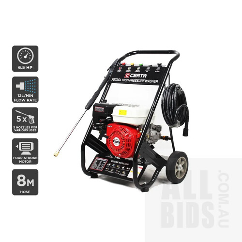 Certa 196CC Petrol High Pressure Washer - ORP $219