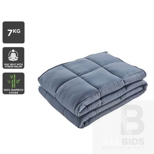 Ovela Bamboo Weighted Blanket (7KG) - ORP $79.99