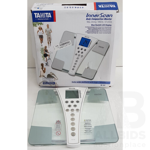 Tanita BC-587 200kg Body Composition Monitor - ORP $139.00