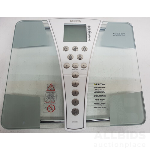 Tanita BC-587 200kg Body Composition Monitor - ORP $139.00