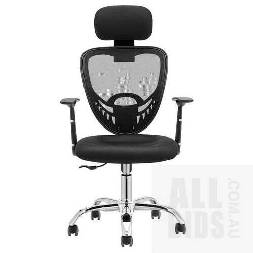 Black Ergolux Everyday Ergonomic Chair in Original Box - ORP $119