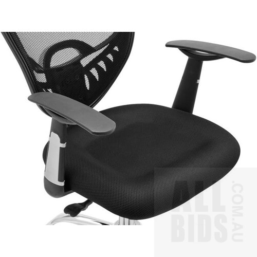 Black Ergolux Everyday Ergonomic Chair in Original Box - ORP $119