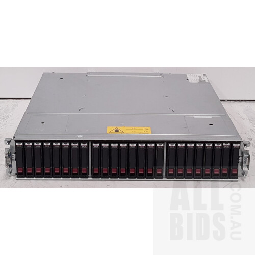 HP (FCLSE-0801) StorageWorks 24 Bay Hard Drive Array (19.8TB Installed) with Controller Modules