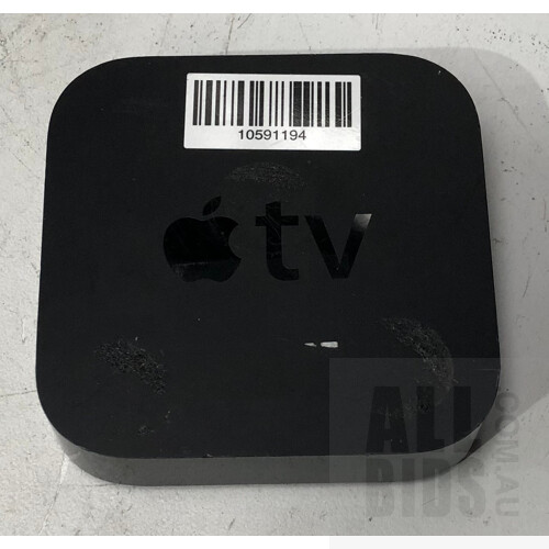 Apple TV (A1469) 3rd Generation HD Media Streamer