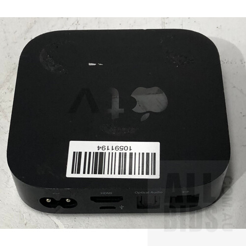 Apple TV (A1469) 3rd Generation HD Media Streamer