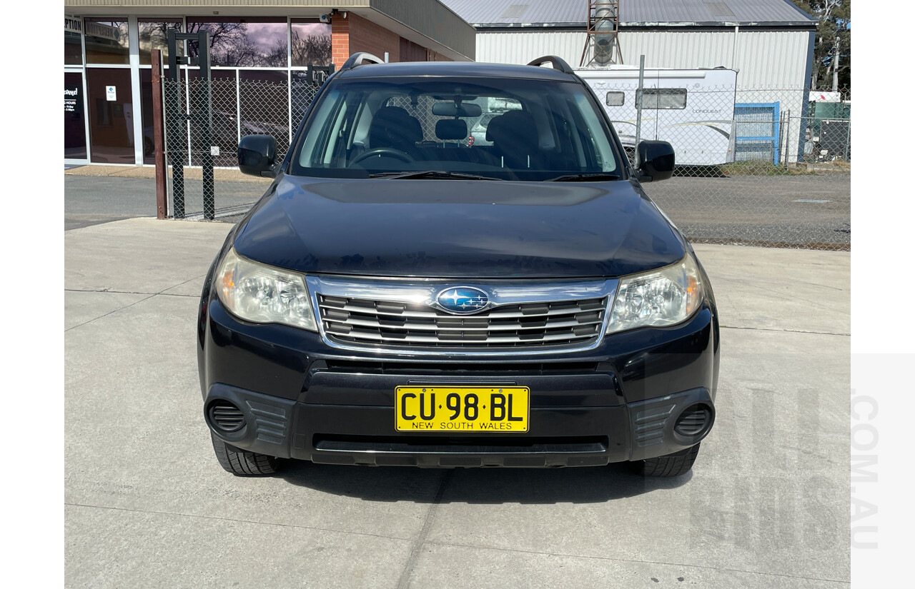 5/2009 Subaru Forester X MY09 4d Wagon Black 2.5L