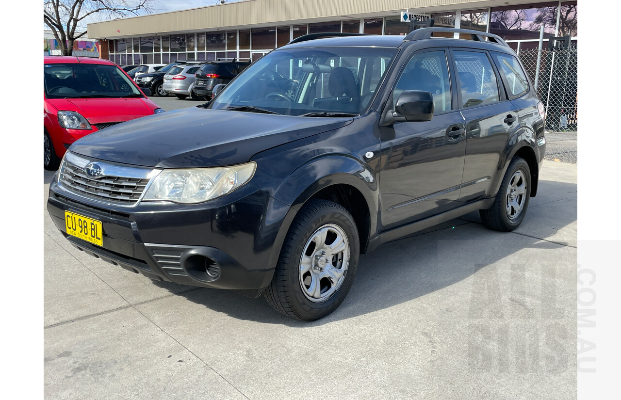 5/2009 Subaru Forester X MY09 4d Wagon Black 2.5L