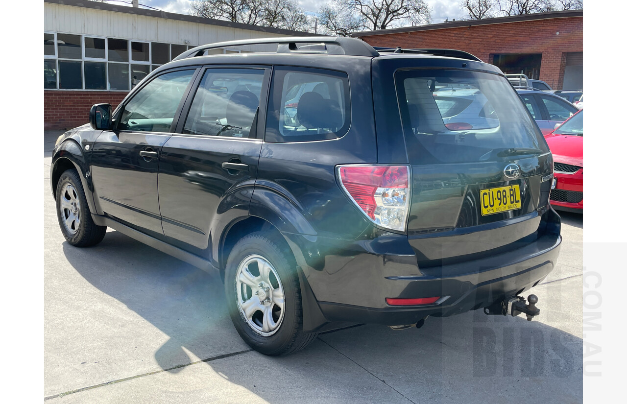 5/2009 Subaru Forester X MY09 4d Wagon Black 2.5L