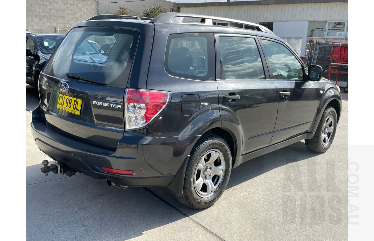 5/2009 Subaru Forester X MY09 4d Wagon Black 2.5L