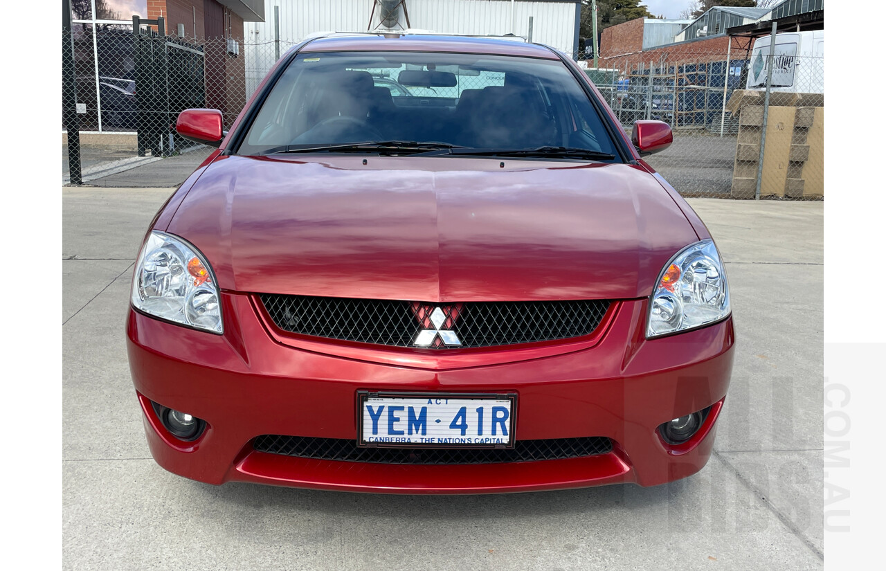 2/2007 Mitsubishi 380 SX DB SERIES II 4d Sedan Red 3.8L