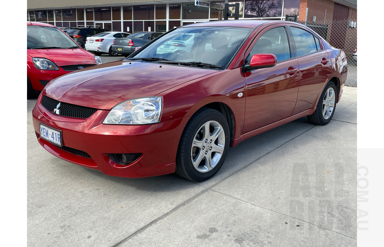 2/2007 Mitsubishi 380 SX DB SERIES II 4d Sedan Red 3.8L