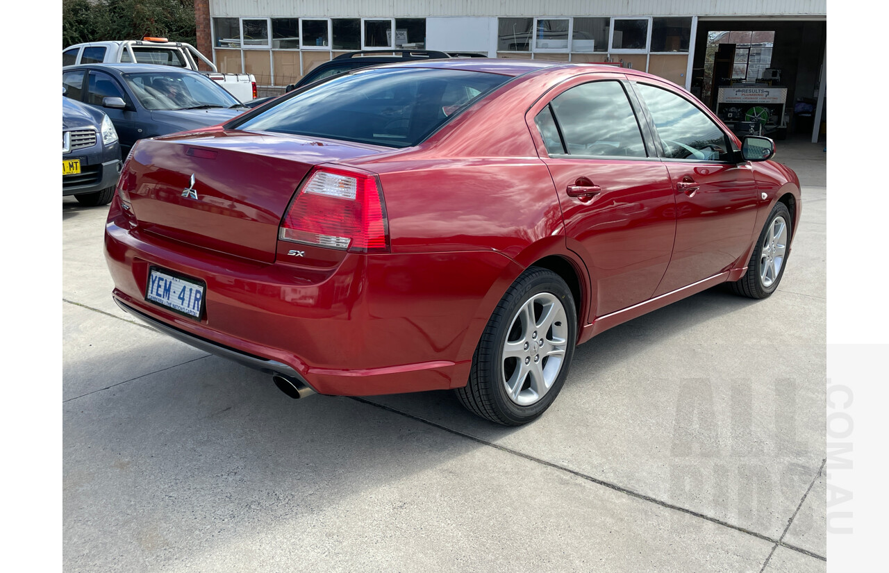 2/2007 Mitsubishi 380 SX DB SERIES II 4d Sedan Red 3.8L