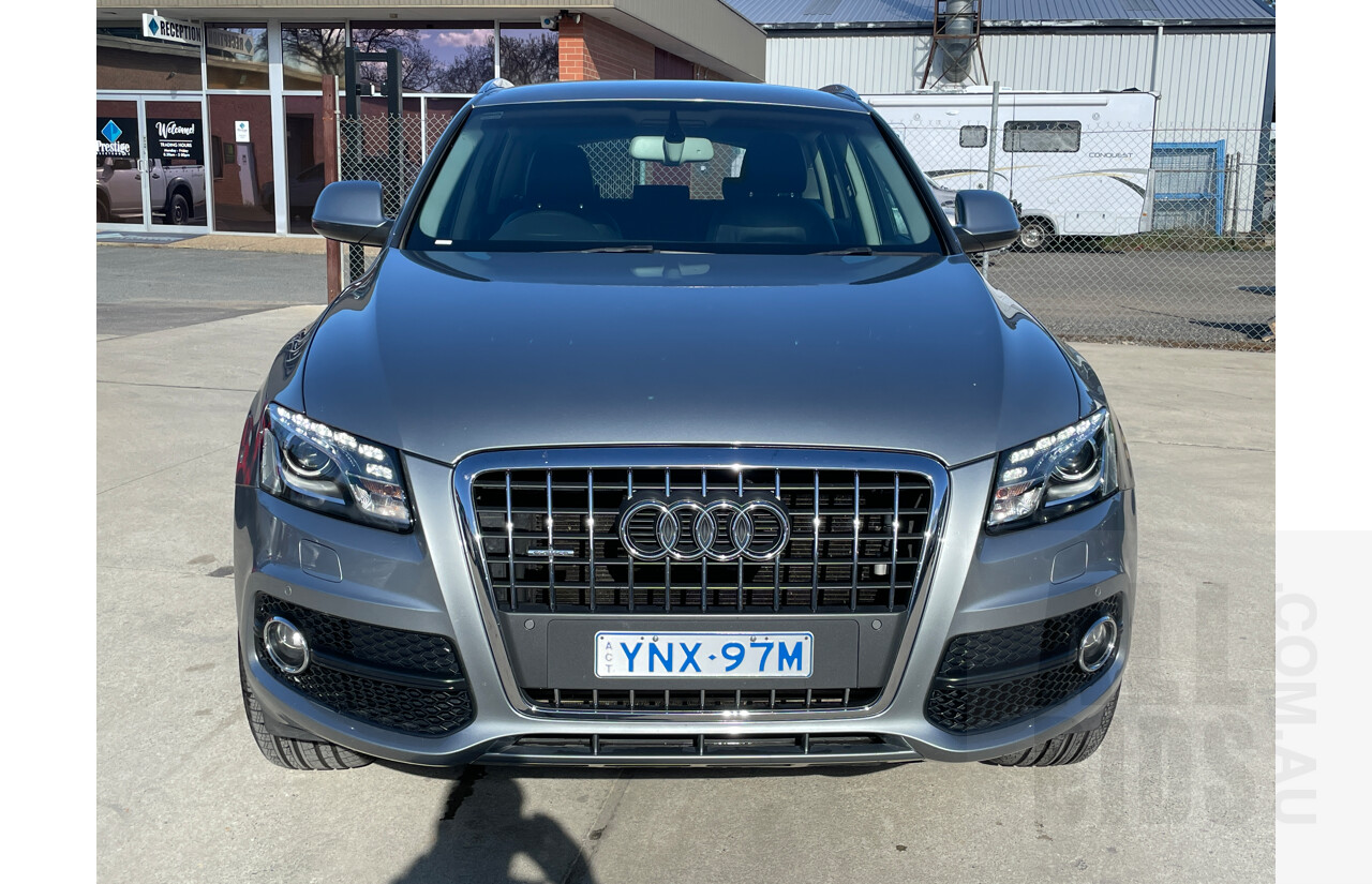 7/2011 Audi Q5 2.0 TFSI Quattro 8R MY12 4d Wagon Grey 2.0L
