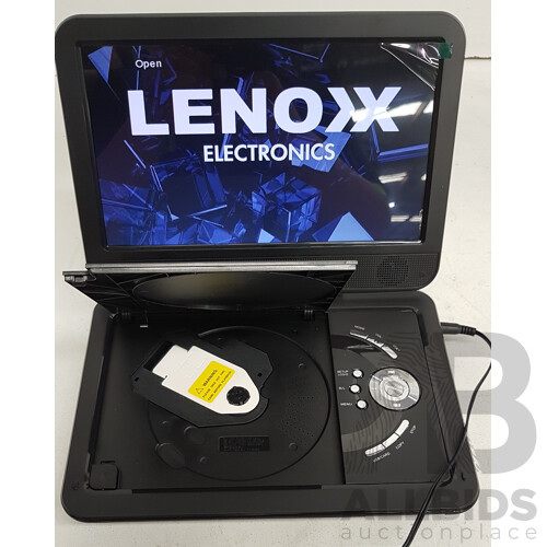 Lenoxx 10.1" Portable DVD Player (Multi Regional/All Region Support) - ORP $149.95