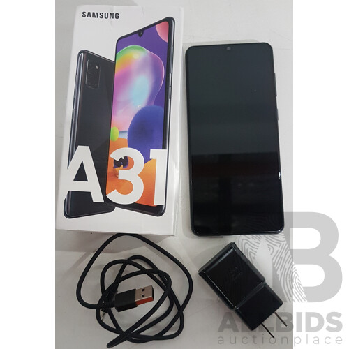 Samsung Galaxy A31 Dual Sim (6GB RAM, 128GB Storage, Prism Crush Black) - International Model - ORP $379.00