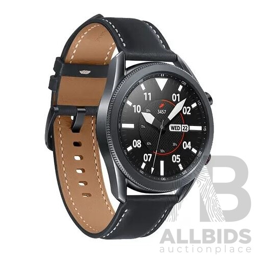 Samsung Galaxy Watch 3 SM-R840 (45mm, Bluetooth, Mystic Black) - ORP $325.00